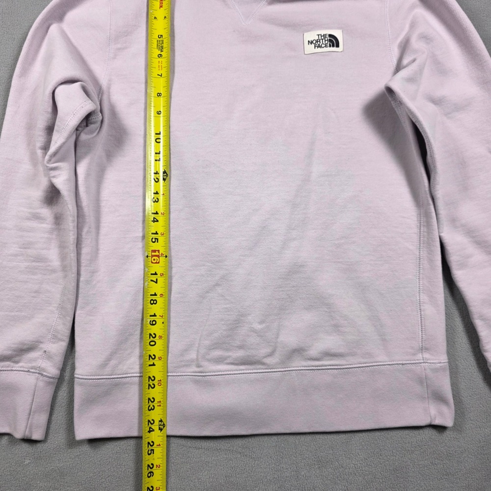 North Face Sweatshirt Womens Small Lavender Pink - Picture 9 of 9